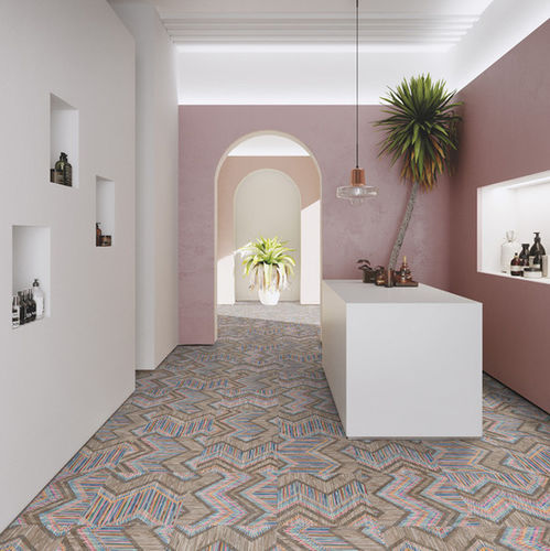 Flexible Fliese / Kork - MYSAGA²  - Gerflor - Contract Sport & Contract Flooring - Vinyl / matt / Struktur