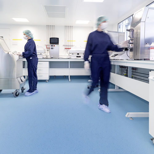 Vinyl-Bodenbelag - MIPOLAM BIOCONTROL CLEAN  - Gerflor - Contract Sport & Contract Flooring - für den Innenraum / für Lehrzwecke / für starke Begehung