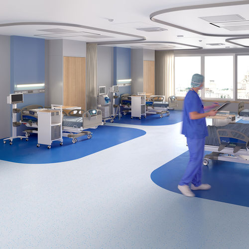 Vinyl-Bodenbelag - MIPOLAM PLANET  - Gerflor - Contract Sport & Contract Flooring - für den Innenraum / für Lehrzwecke / für starke Begehung