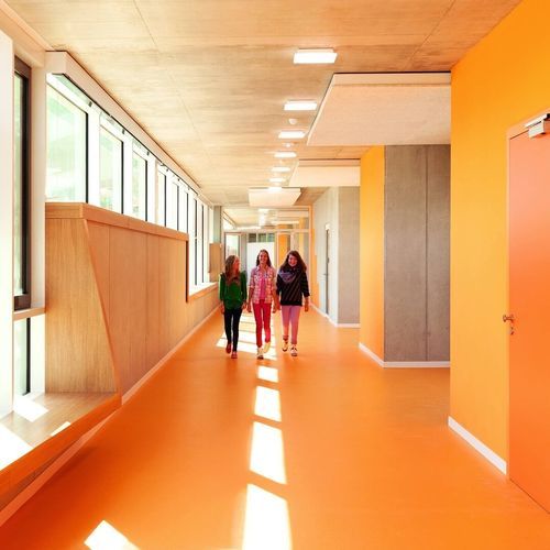 Linoleum-Bodenbelag - COLORETTE  - Gerflor - Contract Sport & Contract Flooring - für den Innenraum / für Büro / für Lehrzwecke
