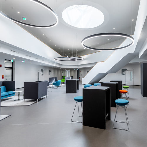 Linoleum-Bodenbelag - DLW LINO ART METALLIC  - Gerflor - Contract Sport & Contract Flooring - für den Innenraum / für Büro / für starke Begehung