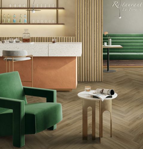 Vinyl-Bodenbelag - CREATION 55 HERRINGBONE  - Gerflor - Contract Sport & Contract Flooring - für den Innenraum / für Wohnbereich / für Büro