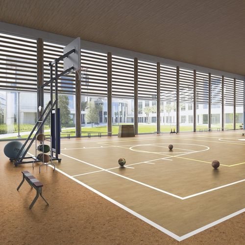 Sportboden für den Innenraum - MY TARAFLEX® PERFORMANCE  - Gerflor - Contract Sport & Contract Flooring - Synthetik / mineralisch / für Mehrzweck-Sporthallen
