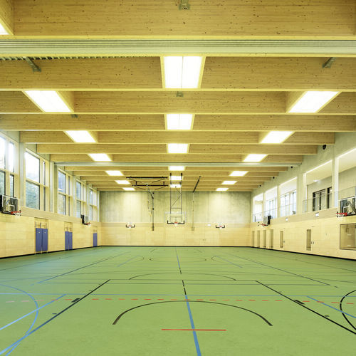 Sportboden für den Innenraum - DLW LINODUR    - Gerflor - Contract Sport & Contract Flooring - mineralisch / für sportliche Aktivität / für Mehrzweck-Sporthallen
