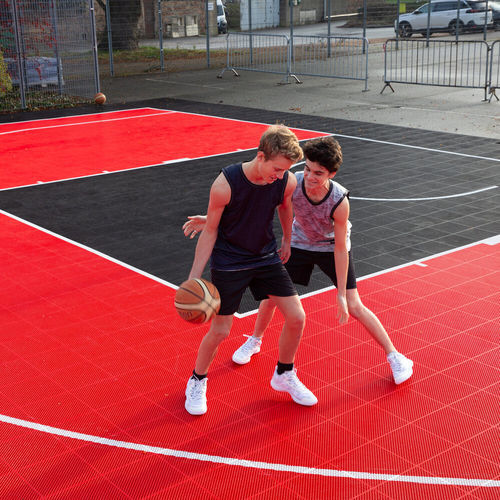 Wartungsarmer Bodenbelag - POWERGAME+™  - Gerflor - Contract Sport & Contract Flooring - Polypropylen / für Außenbereich / für sportliche Aktivität