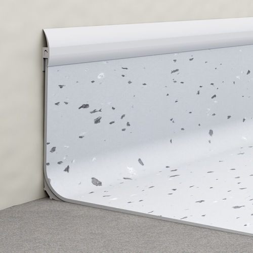 PVC-Abschlussprofil - CAPPING STRIP CLIP SYSTEM   - Gerflor - Contract Sport & Contract Flooring - für Bodenbeschichtung / Viertelrund / weiß