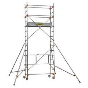 Aluminiumgerüst - STS 135 2  - CENTAURE - auf Rollen