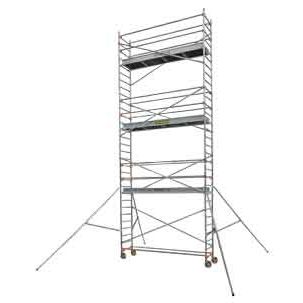 Holzgerüst - STXL 300 - CENTAURE - Aluminium / hoch / auf Rollen