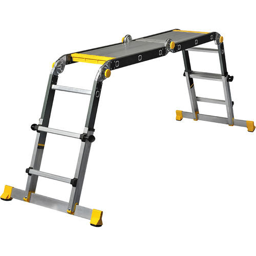 Professionelle Leiter / Arbeit - OPTI + PRO  - CENTAURE - faltbar / teleskopisch / Aluminium