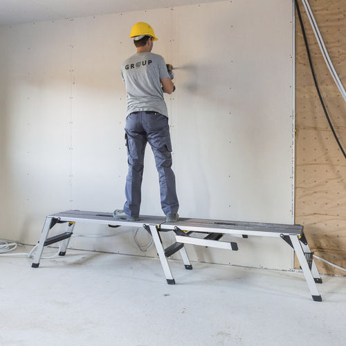 Plattform für Baustelle - TWIN STEP - CENTAURE - modular
