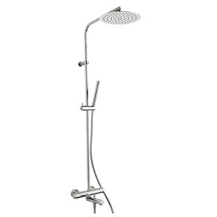 Wandmontiertes Duschsystem - 78CR687TH  - Paini - modern / mit Handbrause / thermostatisch