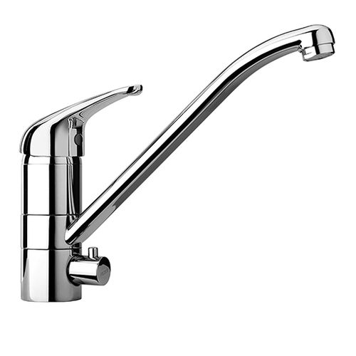 Aufsatz-Einhebelmischer - 42..5611 - Paini - aus verchromtem Metall / für Küche / 1-Loch