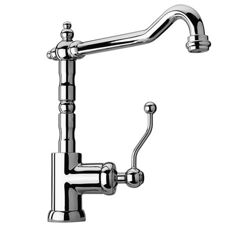 Aufsatz-Einhebelmischer - DUOMO : 88..572 - Paini - Metall / für Küche / 1-Loch