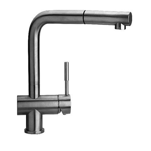 Aufsatz-Einhebelmischer - IXA1566L2 - Paini - Edelstahl / für Küche / 1-Loch