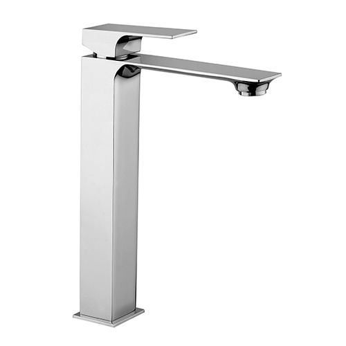 Einhebelmischer für Waschtisch - VENTI - Paini - wandmontiert / aus verchromtem Metall / für Badezimmer