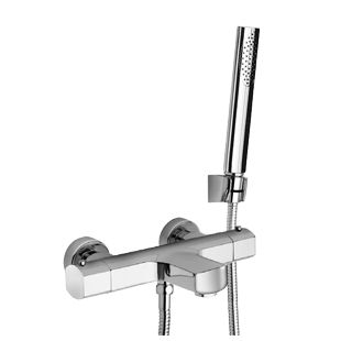 Einhebelmischer für Dusche - OVO: 86..100TH  - Paini - für Badewanne / wandmontiert / thermostatisch