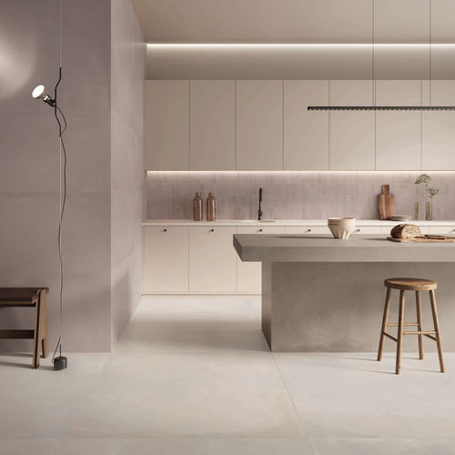 Feinsteinzeugfliesen - POWDER - CERAMICHE CAESAR - glatt / für den Innenraum / für Küche