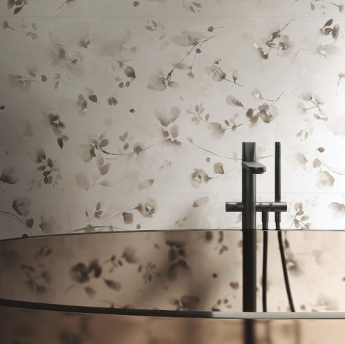 Feinsteinzeugfliesen - FLOWER - CERAMICHE CAESAR - matt / für den Innenraum / für Badezimmer