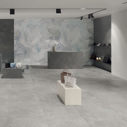 Feinsteinzeugfliesen - GRIGIO - CERAMICHE CAESAR - matt / texturiert / für den Innenraum