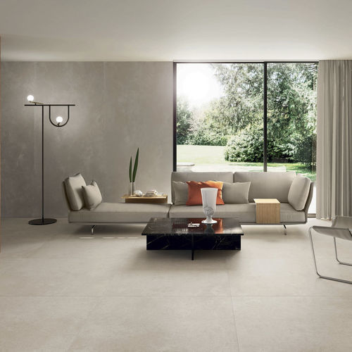 Feinsteinzeugfliesen - BIANCO - CERAMICHE CAESAR - matt / für den Innenraum / für Wohnzimmer