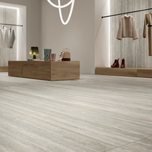 Feinsteinzeugfliesen - SILVER VERSO - CERAMICHE CAESAR - matt / poliert / für den Innenraum