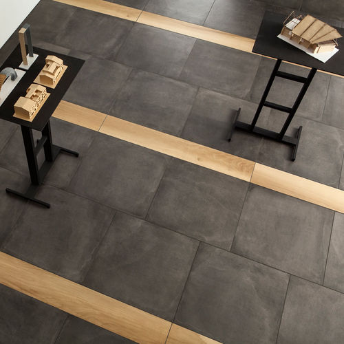 Feinsteinzeugfliesen - GROUND - CERAMICHE CAESAR - matt / in Naturoptik / für den Innenraum