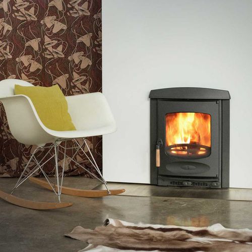 Holz-Kaminofen - C-FOUR INSERT - CHARNWOOD - 0 - 5 kW / 5 kW...10 kW / für Mehrfachbrenstoffe