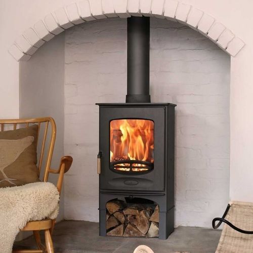 Holz-Kaminofen - C-EIGHT - CHARNWOOD - 5 kW...10 kW / bodenstehend / traditionell