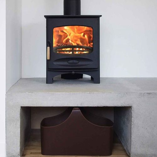 Holz-Kaminofen - C-Five Duo - CHARNWOOD - 0 - 5 kW / 5 kW...10 kW / bodenstehend