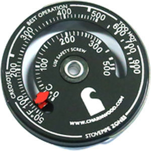 Thermometer für Kaminofen - CHARNWOOD - analog / °C / °F