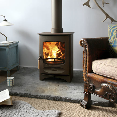 Holz-Kaminofen - C-Four - CHARNWOOD - 0 - 5 kW / freistehend / modern