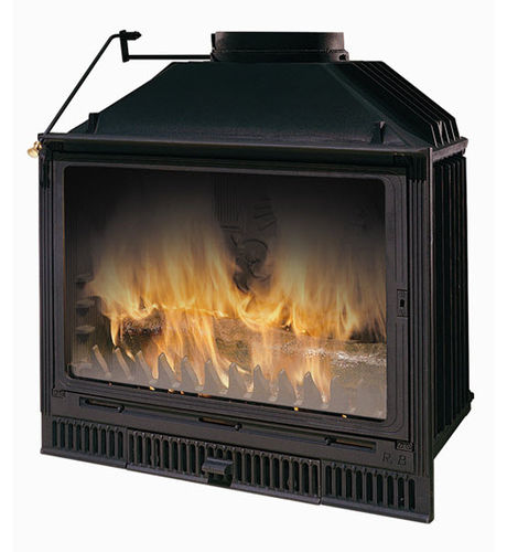 Geschlossene Feuerstelle / Holz - 78 DL1 - BRISACH SAS - mit 1 Sichtseite / Metall