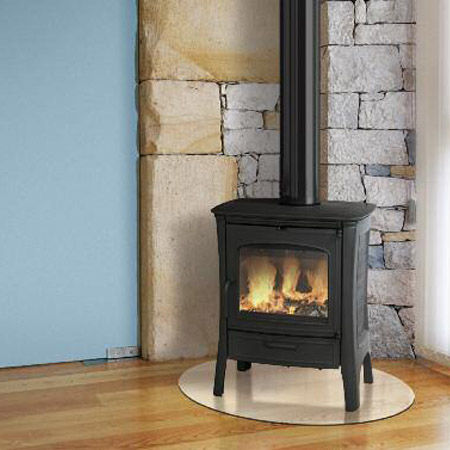 Holz-Kaminofen - ISBA - BRISACH SAS - 8 kW / traditionell / Gusseisen