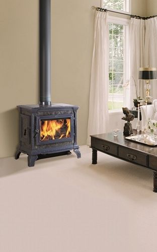 Holz-Kaminofen - MANSART  - BRISACH SAS - 10 kW...20 kW / traditionell / Stein