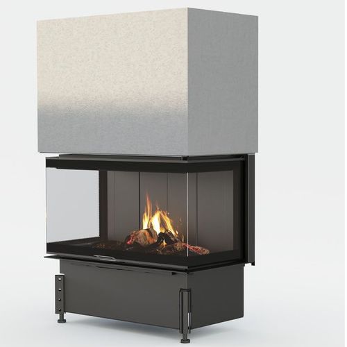 Holz-Kamineinsatz - CLOUD 90 R 3 - Cheminées de Chazelles