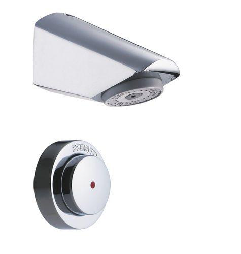 Duschsystem für Wandeinbau - PRESTO 500 S® : 38240  - PRESTO - modern / für Gewerbegebrauch / mit festem Brausekopf