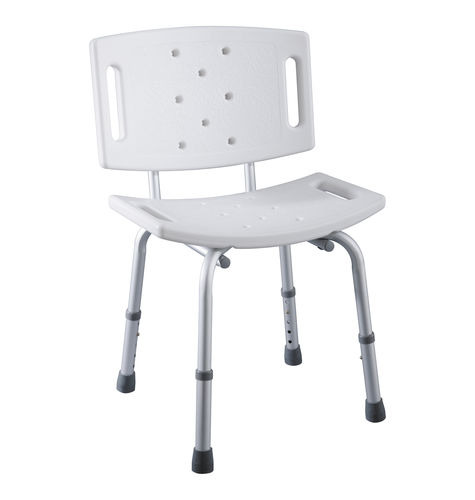 Festinstallierter Duschsitz - 60648  - PRESTO - freistehend / Kunststoff / Stahl
