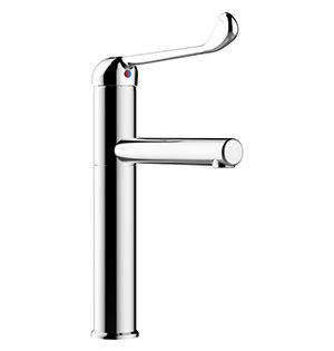 Einhebelmischer für Handwaschbecken - 75135 - PRESTO - Aufsatz / verchromter Messing / für Badezimmer