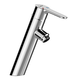 Einhebelmischer für Waschbecken - 74001 - PRESTO - für Handwaschbecken / Aufsatz / Messing