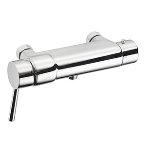 Einhebelmischer für Dusche - 75112 - PRESTO - wandmontiert / thermostatisch / Metall