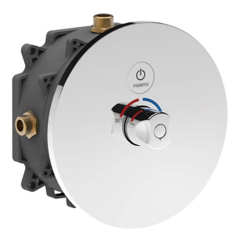 Einhebelmischer für Dusche - 5401 - PRESTO - wandmontiert / Einbau / thermostatisch
