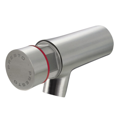 Wasserhahn für Waschtisch - NEO® : 66105 - PRESTO - wandmontiert / Selbstschluss / Edelstahl