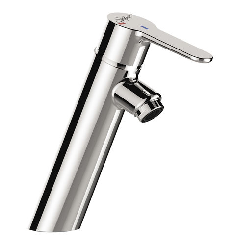 Einhebelmischer für Waschbecken - HOPTIM' H100 - PRESTO - für Handwaschbecken / Aufsatz / verchromter Messing