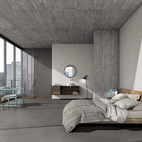 Feinsteinzeugfliesen - COLOR-30 CEM - COTTO D'ESTE - in Naturoptik / für den Innenraum / für Badezimmer