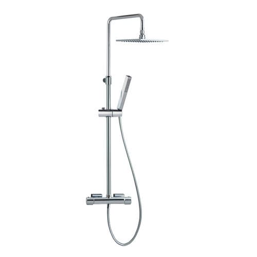 Wandmontiertes Duschsystem - 265402RK250 - RAMON SOLER - modern / mit Handbrause / thermostatisch