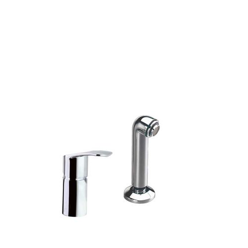 Einhebelmischer für Dusche - 572201 - RAMON SOLER - Aufsatz / verchromter Messing / Nickel