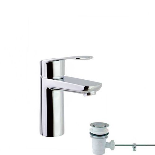 Einhebelmischer für Waschtisch - 570201VA9065 - RAMON SOLER - Aufsatz / verchromter Messing / Nickel