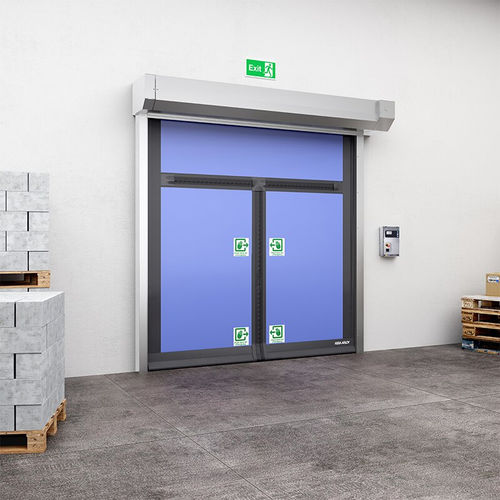 Industrie-Rolltor - HS90-Series - ASSA ABLOY Entrance Systems - PVC / automatisch / Sicherheit