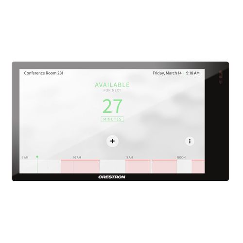 Touchscreen für Hausautomationssystem - TSW-570-B-S - CRESTRON - wandmontiert / mit Digitalanzeige / individuell gestaltbar