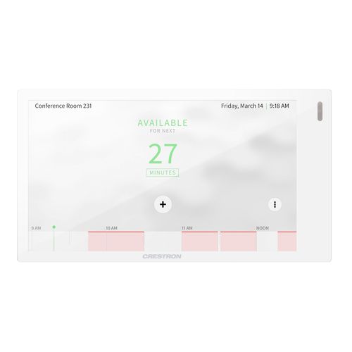 Touchscreen für Hausautomationssystem - TSW-570-W-S - CRESTRON - wandmontiert / mit Digitalanzeige / individuell gestaltbar